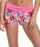 Roxy Endless Summer Printed Boardshorts-Shocking Pink Bloomin Babe