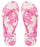 Roxy Bermuda Print Sandal-Pink