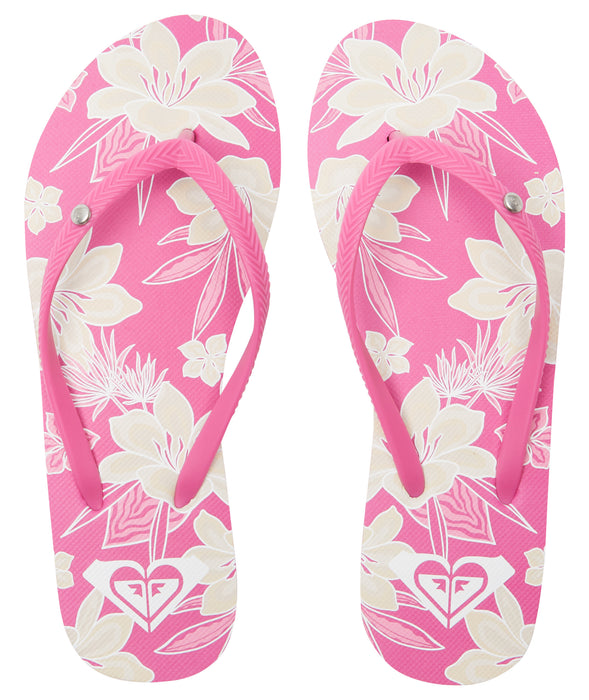 Roxy Bermuda Print Sandal-Pink