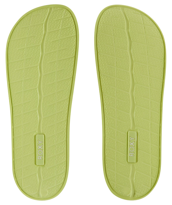 Roxy Slippy WP Sandal-Lime
