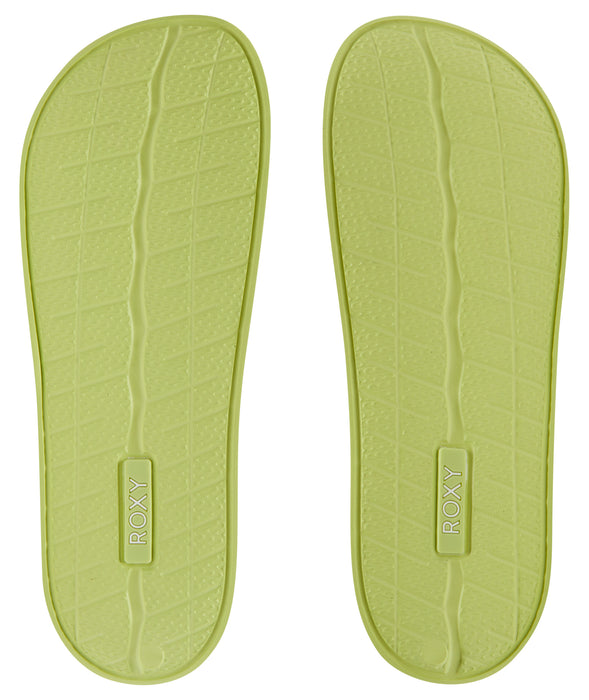 Roxy Slippy WP Sandal-Lime