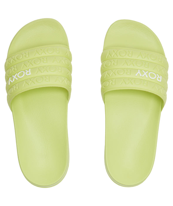 Roxy Slippy WP Sandal-Lime