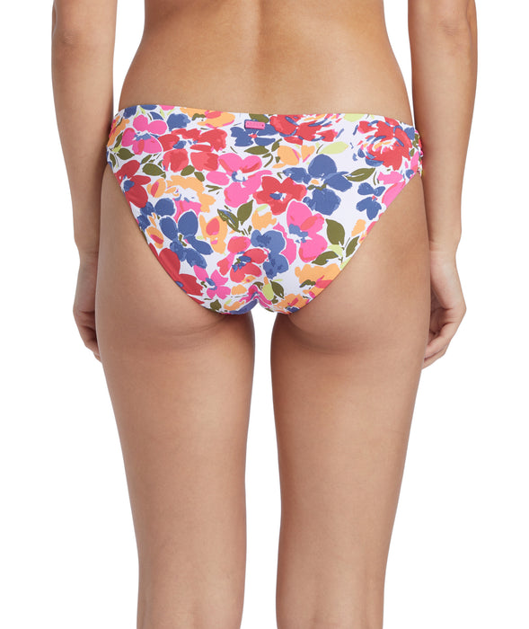 Roxy PT Beach Classics Hipster Bottom-Shocking Pink Bloomin Babe