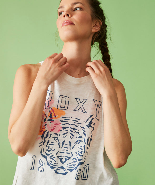 Roxy Meower Power Tee-Snow White