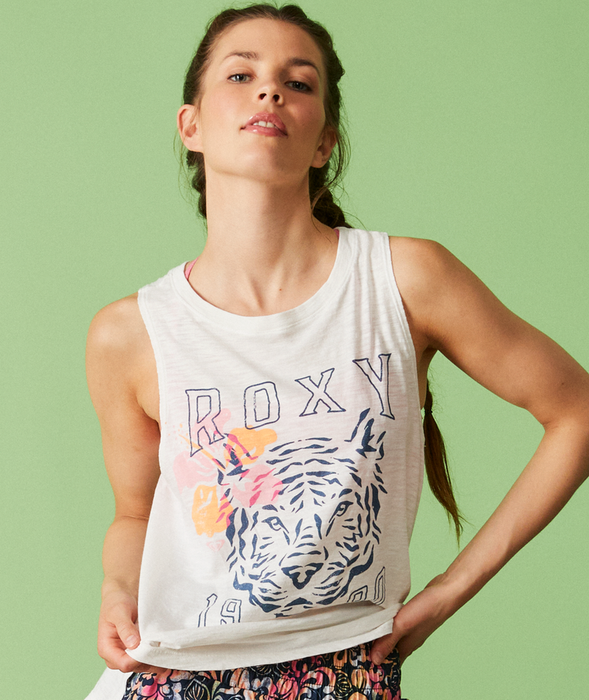 Roxy Meower Power Tee-Snow White
