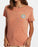 Roxy El Sol Y La Luna Tee-Apricot Brandy