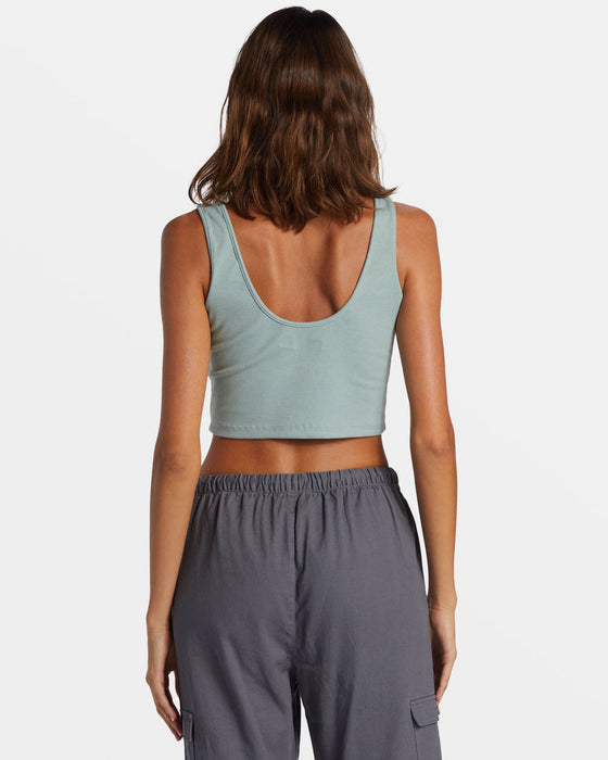 Roxy Roxify Dive In Tank-Blue Surf