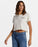 Roxy Baja Cali Tee-Egret