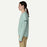 Patagonia x REAL W's L/S Cap Cool Peak Visions Sun Shirt-Thermal Blue