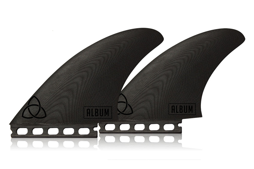 NVS Apex Series Album Fascination Twin Fin Set-Black