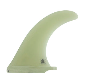 True Ames Alex Lopez Terrapin Single Fin-Clear-7.95"