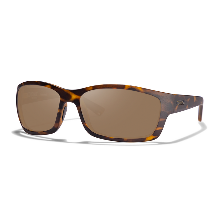 Cordina Trawler Sunglasses-Matte Tort/Bronze Mirror Polar