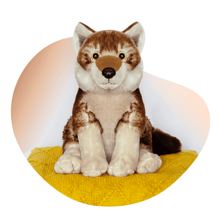 Fahlo The Scout Plush-Red Wolf