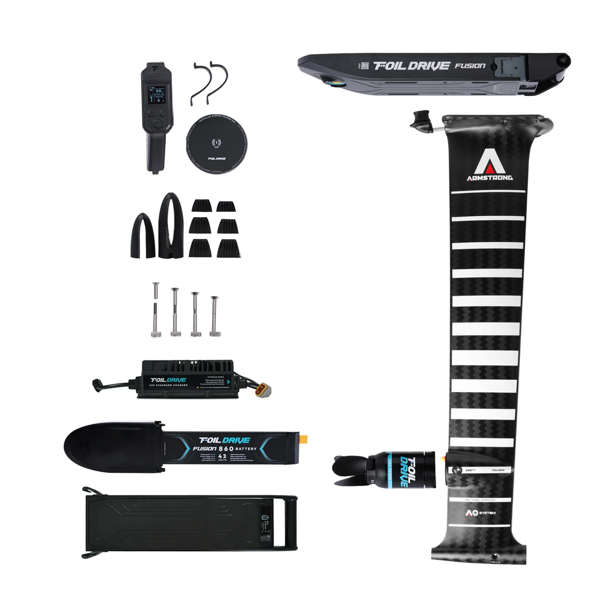 Foil Drive Fusion Premium Efoil Package w/ Armstrong Int. Mast & Wing FG