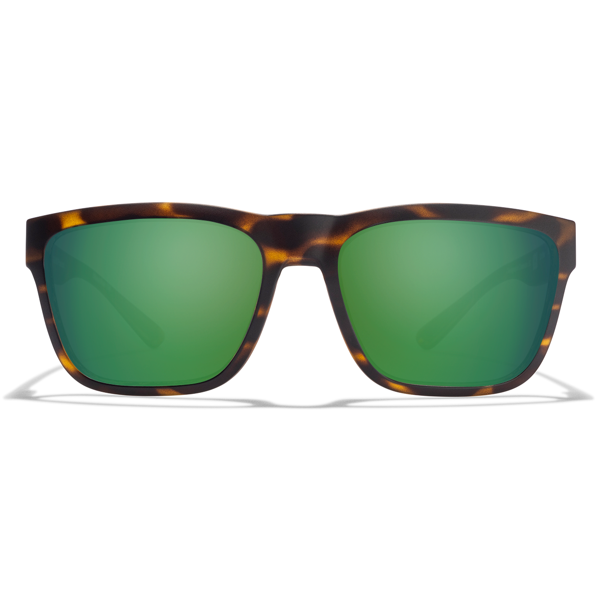 Cordina Drifter Sunglasses-Matte Tort/Green Mirror Polar