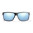 Cordina Sawyer 2 Glass Sunglasses-Matte Black/Blue Mirror Polar