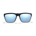 Cordina Drifter Glass Sunglasses-Matte Blue Stripe/Blue Mirror Polar
