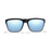 Cordina Drifter Glass Sunglasses-Matte Blue Stripe/Blue Mirror Polar