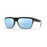 Cordina Drifter Glass Sunglasses-Matte Blue Stripe/Blue Mirror Polar