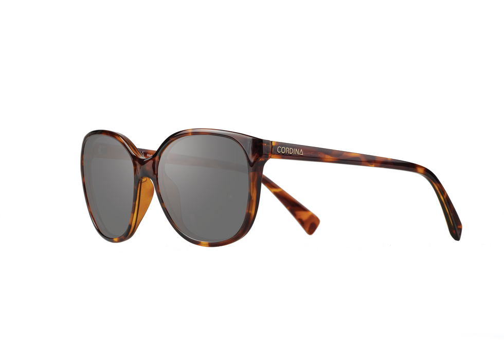 Cordina Shoreline Sunglasses-Shiny Tort/Grey Polar