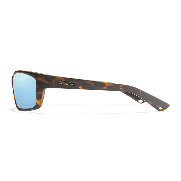 Cordina Tiller 2 Sunglasses-Matte Tort/Blue Mirror Polar