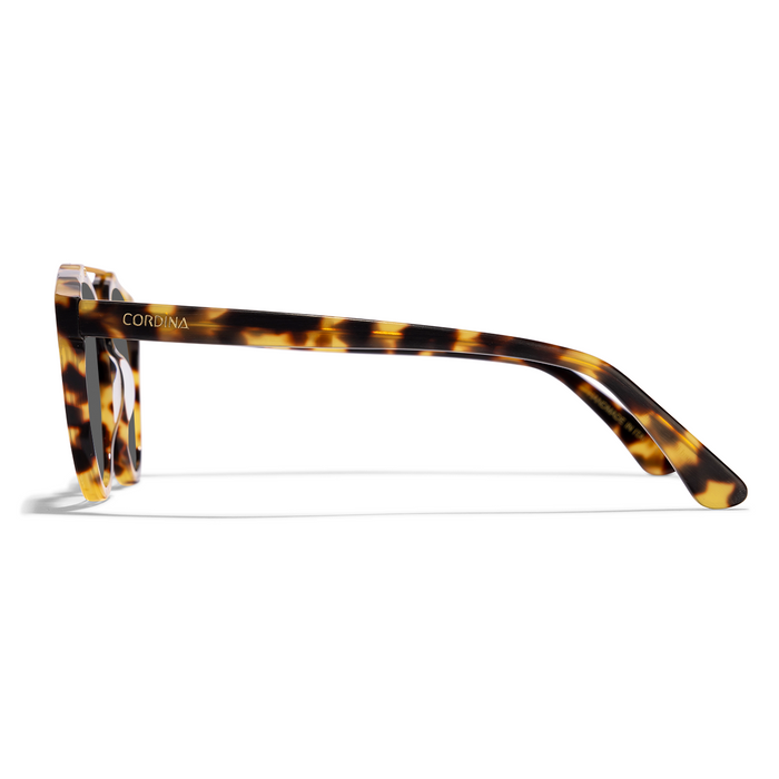 Cordina Twin Palms Sunglasses-Matte Toyko Tort/Grey Polar