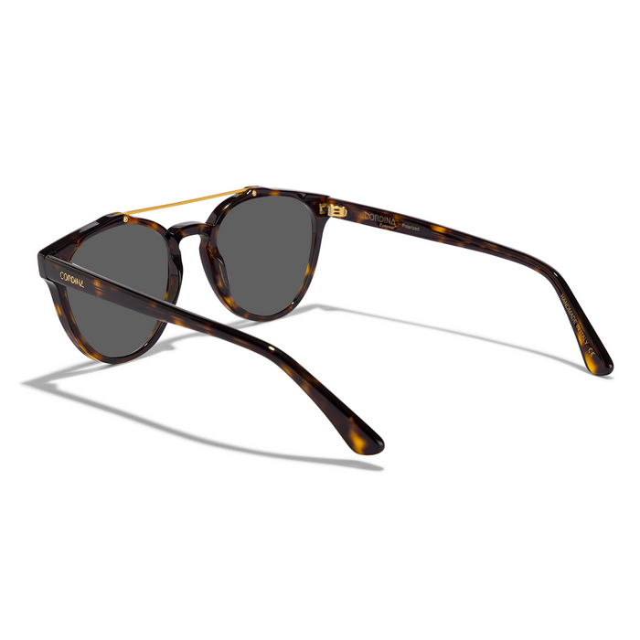Cordina Twim Palms Sunglasses-Shiny Dark Tort/Grey Polar