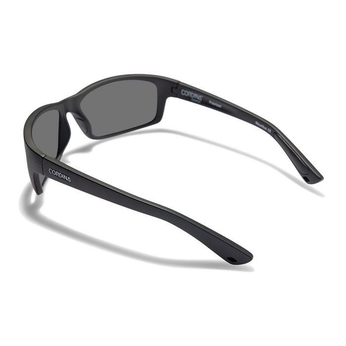 Cordina Tiller 2 Sunglasses-Matte Black/Grey Polarized
