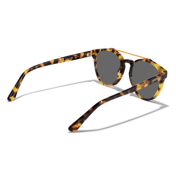 Cordina Twim Palms Sunglasses-Matte Toyko Tort/Grey Polar