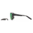 Cordina Lowlander Sunglasses-Matte Black Tort/Green Mirror Polar