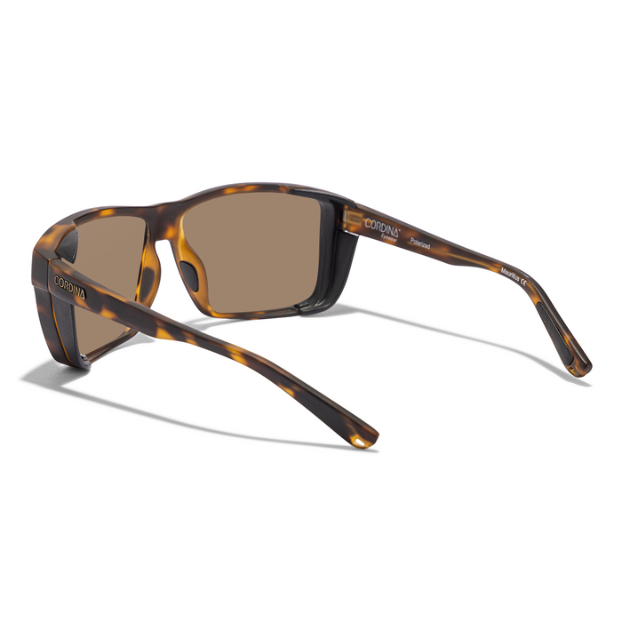 Cordina Lowlander Glass Sunglasses-Matte Tort/Bronze Mirror Polar