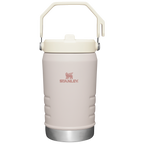 Stanley IceFlow 40 oz Flip Straw Jug Tumbler-Rose Quartz