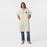 Slowtide Baja Stripe LG/XL Poncho-Cream