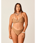Carve Designs Stinson Bottom-Rum Texture