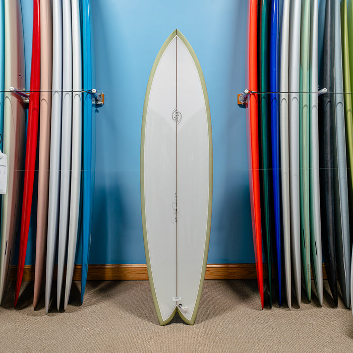 Actual Board: Bing Longfish PU/Poly 6'10" — 42.41L