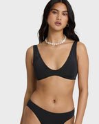 Billabong Sol Searcher Scoop Tnk Top-Black Pebble