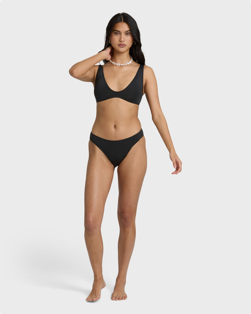 Billabong Sol Searcher Scoop Tnk Top-Black Pebble