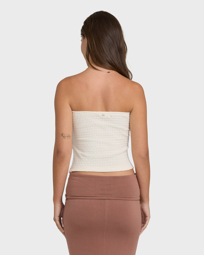 Billabong Sweet Coast Tube Tank-White Cap