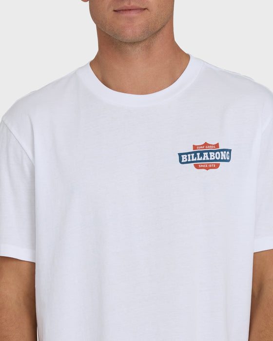 Billabong Walled Premium Tee-White