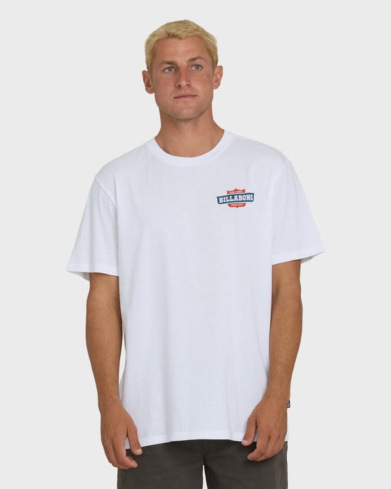 Billabong Walled Premium Tee-White
