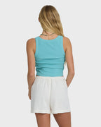 Billabong Wanderer Woven Shorts-Salt Crystal
