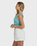 Billabong Wanderer Woven Shorts-Salt Crystal