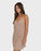Billabong Summer Love Check Dress-Sugar Almond