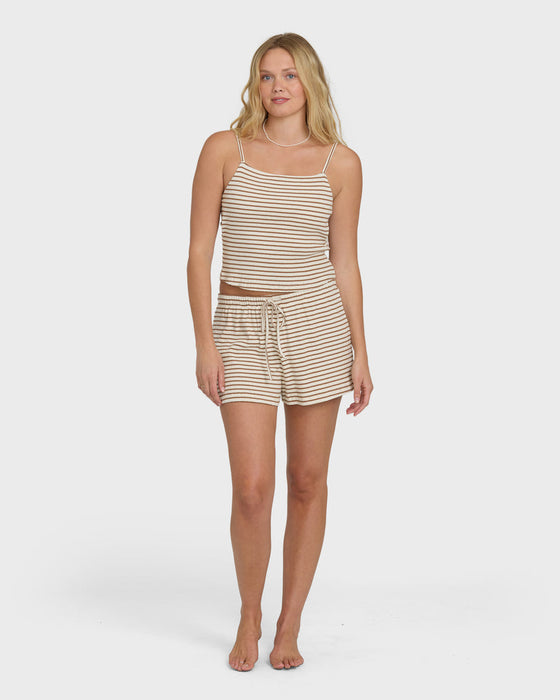 Billabong Easy Livin Shorts-Brown Stone