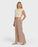 Billabong Wanderer Bitty Check Yd Pants-Sugar Almond