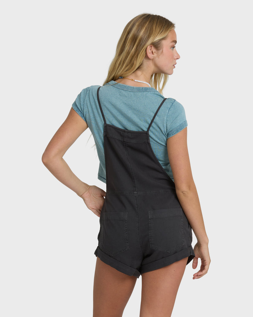 Billabong Wild Pursuit Romper-Off Black