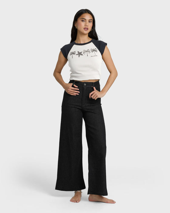 Billabong Free Fall Twill Pants-Black