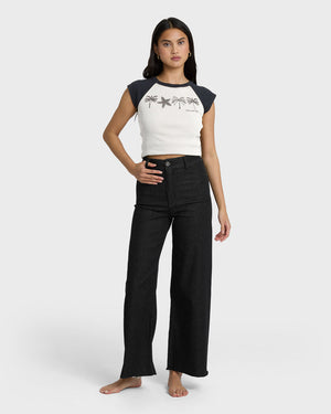 Billabong Free Fall Twill Pants-Black