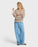 Billabong Baja Beach Sweater-White/Brown