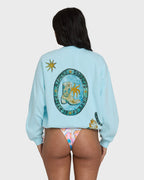 Billabong Sunset Rider Kendal Crew Sweatshirt-Clearwater